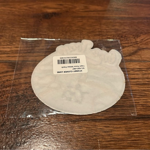 RARE Stoney Clover Cape Town Destination Sticker Patch BNWT - Picture 2 of 2